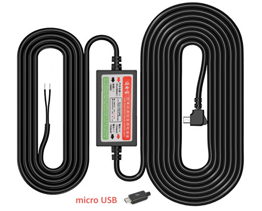 RECXON Power №2 micro USB 12-41 V/5V (2.5A, microUSB прямой) - адаптер питания для скрытого монтажа